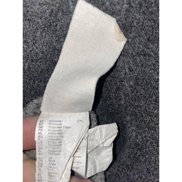 Fjallraven Alice Jacket Womens Medium Fleece Full Zip Logo Mock Neck Hiking Gray - Picture 11 of 11